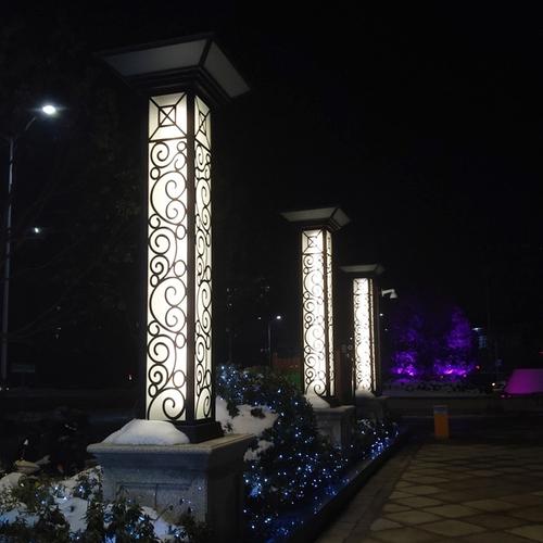 工厂定制户外方形景观灯广场花园小区路旁led草坪灯公园大型路灯