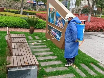 上海全面做好公园绿地消杀 筑牢疫情防控屏障